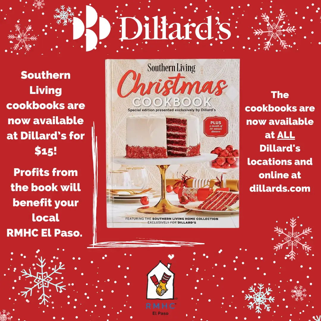 Dillard's Southern Living Cookbook Fundraiser