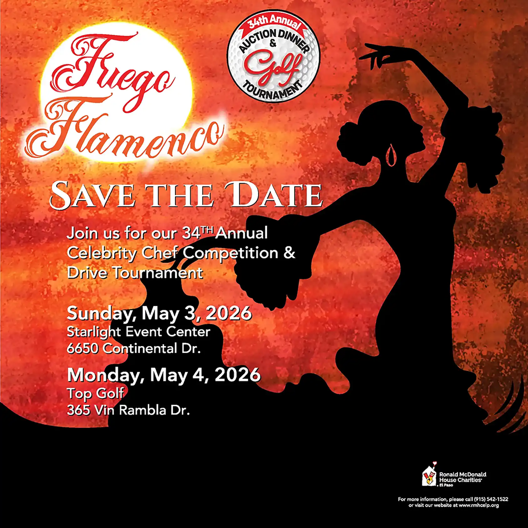 Dinner Auction and Golf Tournament Save the Date