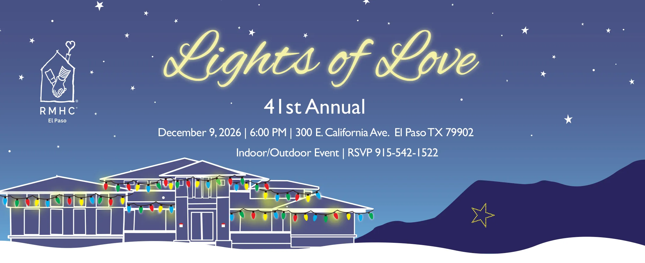 All are welcome to this year's Lights of Love December 09, 2026